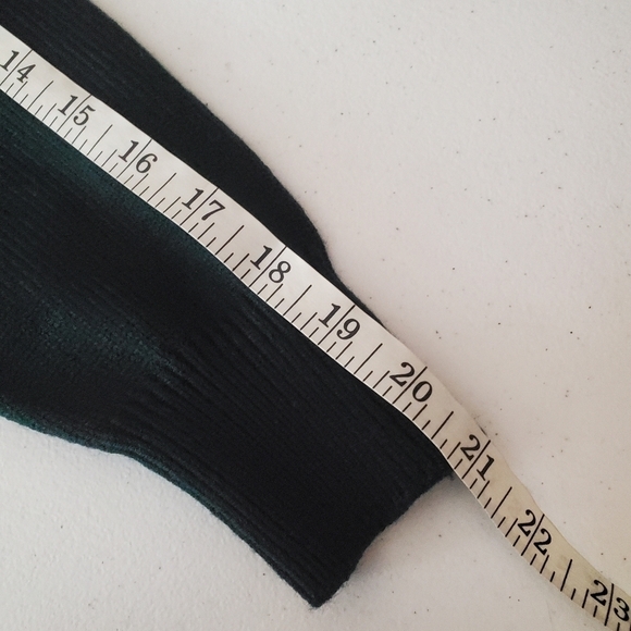 School Girl Cardigan St. Patrick Green Preppy XSP/ YM Dark Academia Vneck Patch - Picture 9 of 13